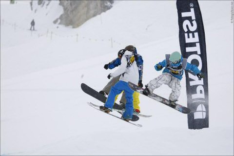 NK Snowboard: boardercross @ Laax